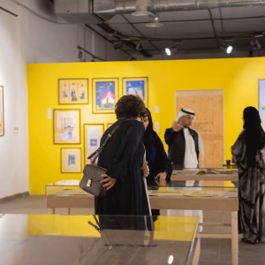 GHADA-MOHAMMADI-SOLO-EXHIBITION1 EXHIBITION AREA